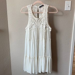 Zara Mini Macrame Dress